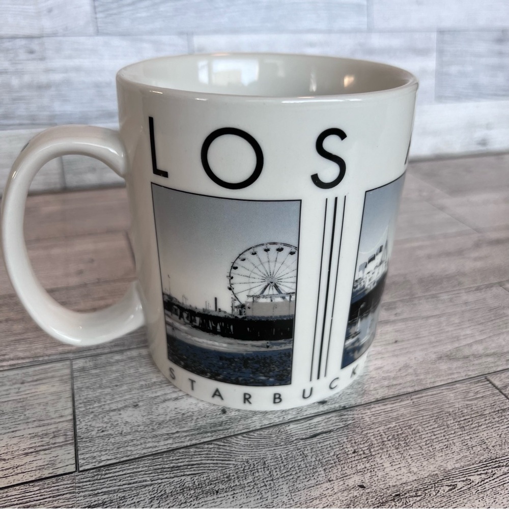 Vintage‎ 2005 Los Angeles Starbucks Coffee Cup Mug City Scenes Series